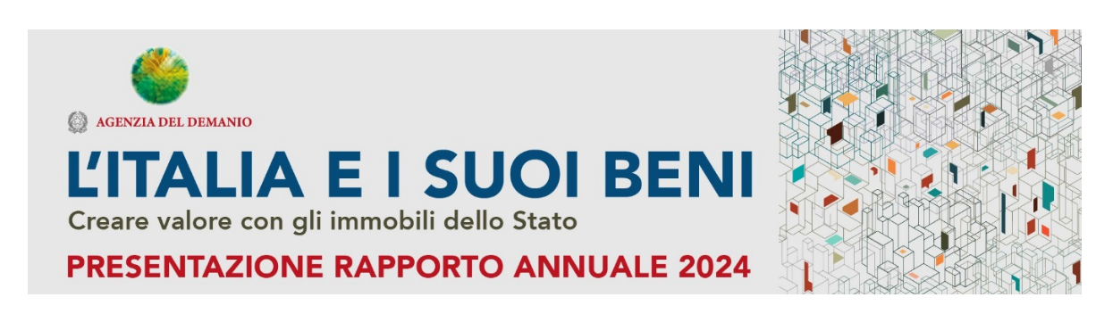 Presentazione Rapporto 2024 Agenzia del Demanio